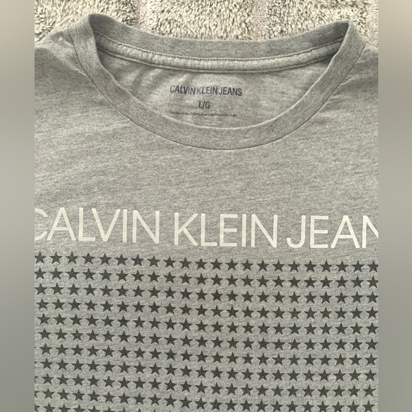 Calvin Klein Gray Men’s T-shirt - Picture 3 of 3